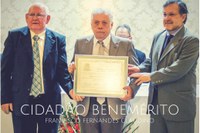 Benemérito: Francisco Claudino homenageado ao completar 50 anos de C. Mourão