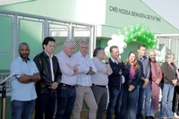 Câmara de CM participa da entrega das reformas do CMEI do Jardim Paulino 