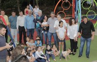 Câmara e prefeitura inauguram parque infantil no Cidade Alta 