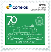  Legislativo de C. Mourão lançou selo de seus 70 anos